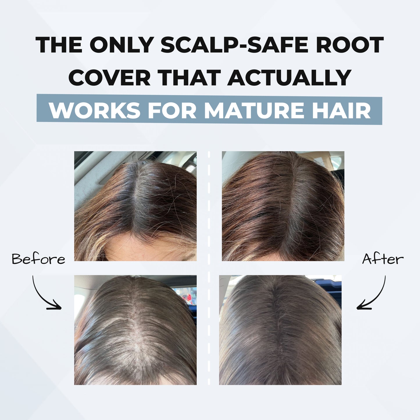 HairMagic+ Hairline Powder For Gray Roots