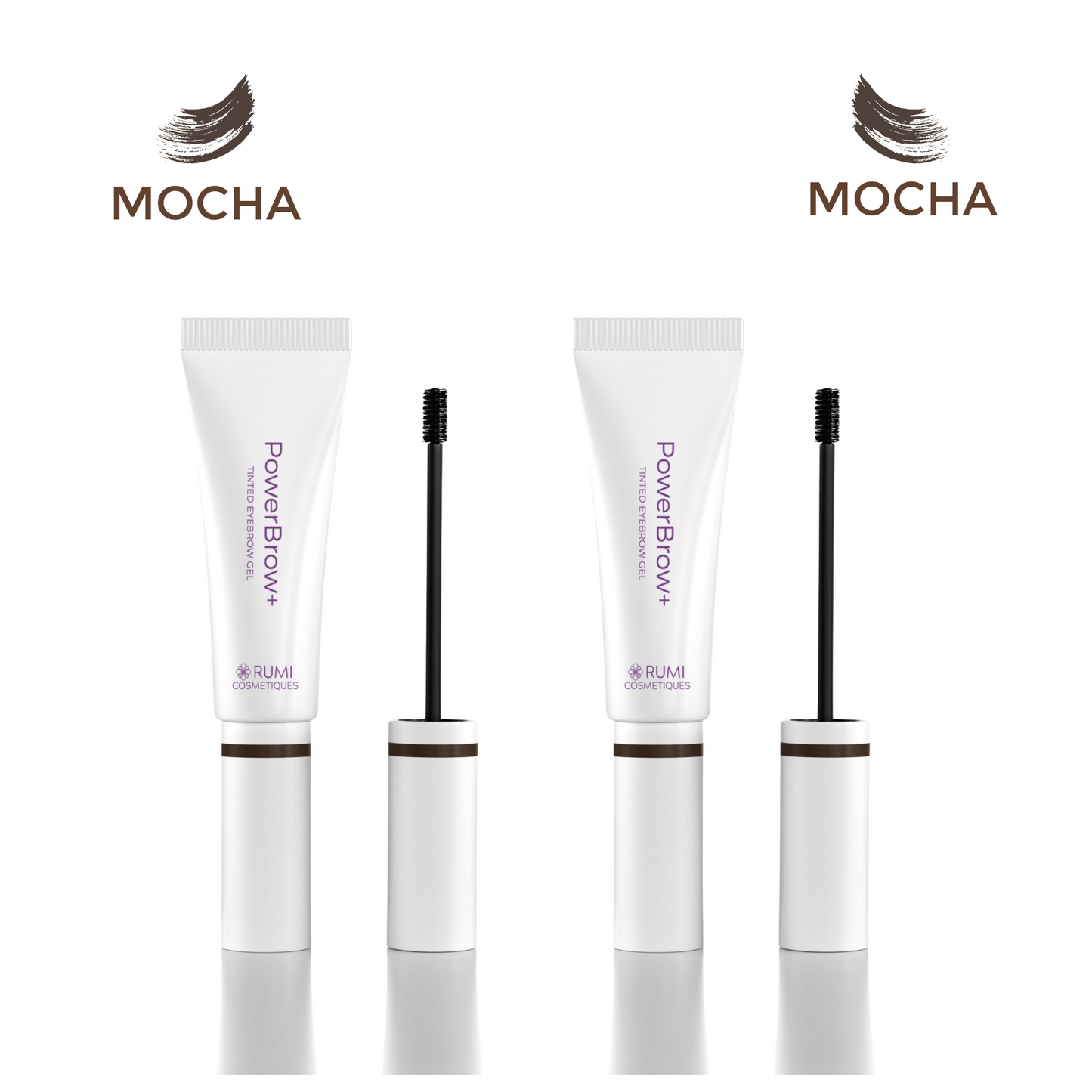 2pcs PowerBrow+ Tinted Eyebrow Gel