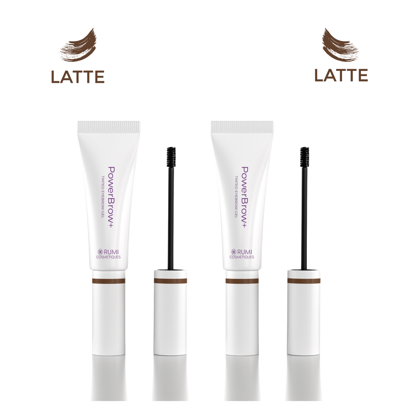 2pcs PowerBrow+ Tinted Eyebrow Gel