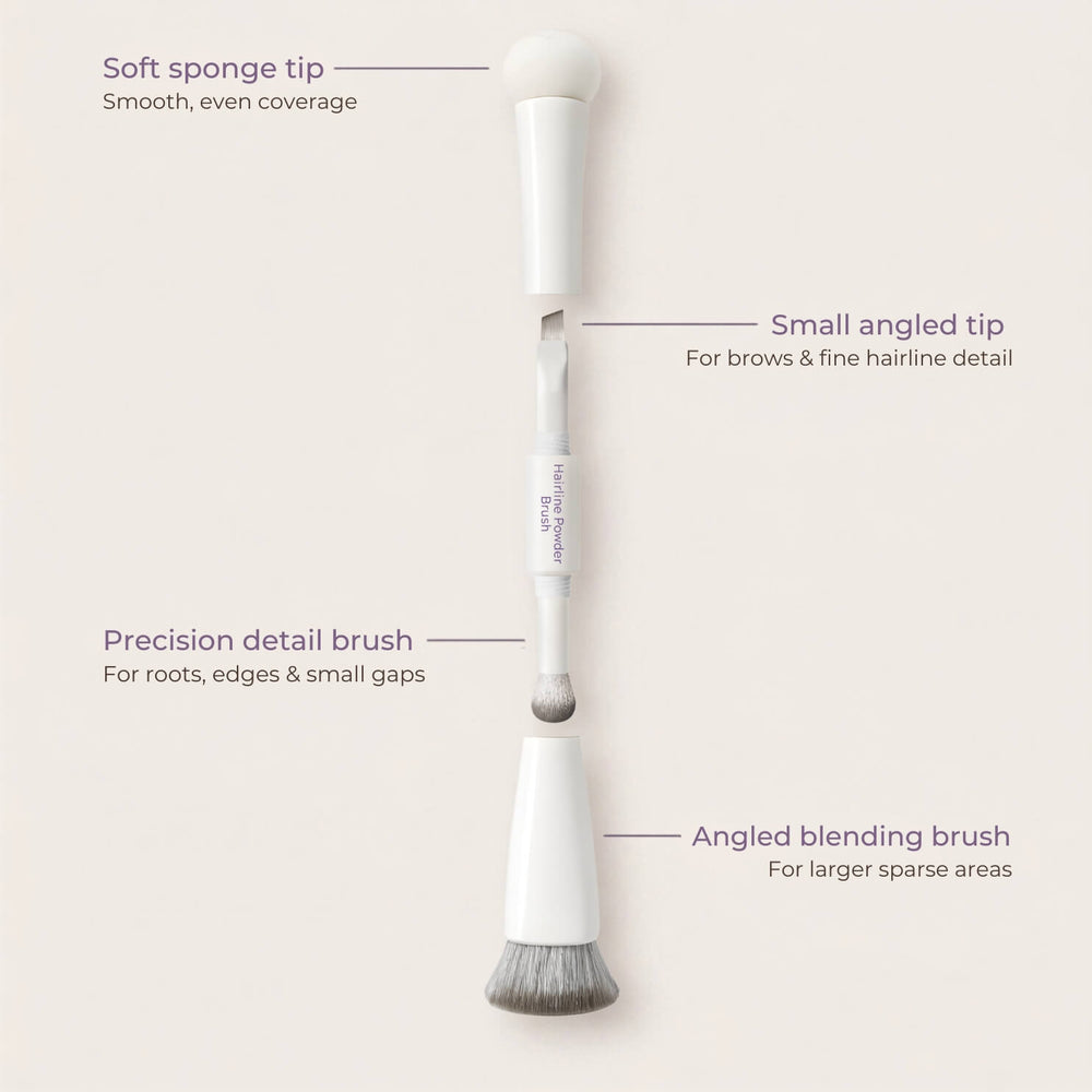 Hairline Powder + 4-in-1 Brush