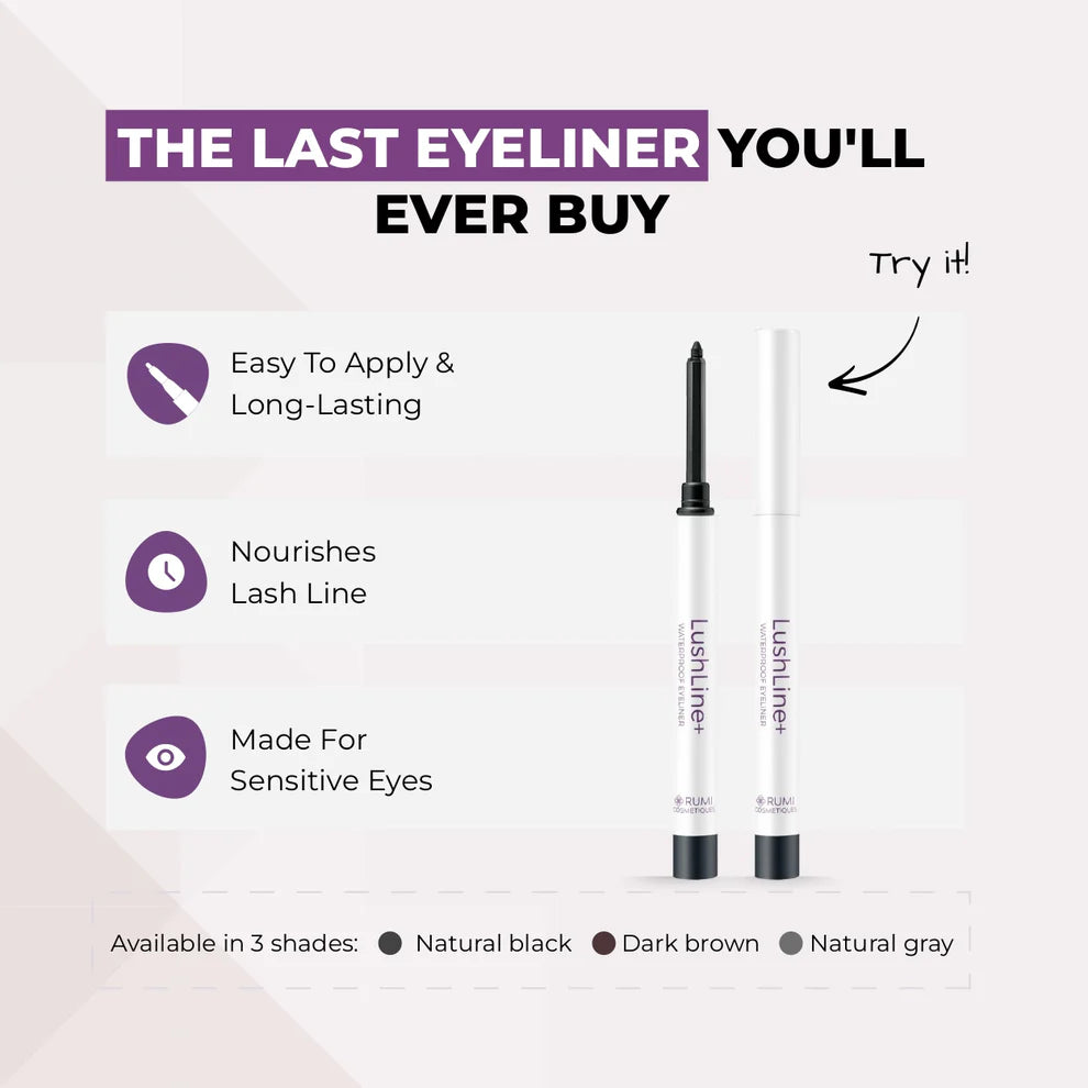 Mascara + Eyeliner + Lash Serum