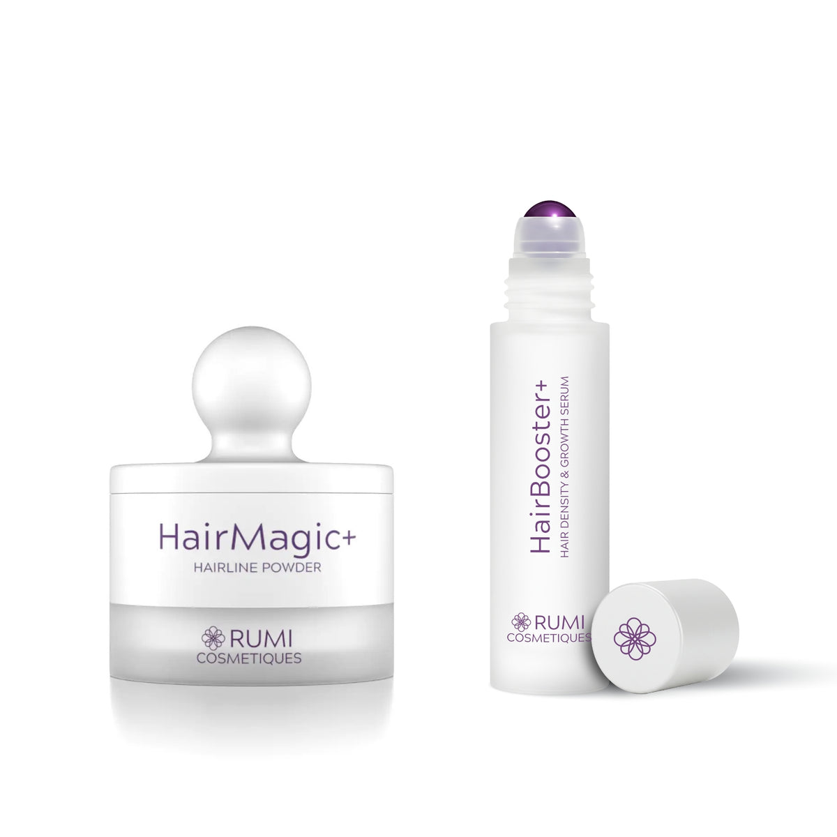 HairMagic+ Hairline Powder and HairBooster+ Density & Growth Serum