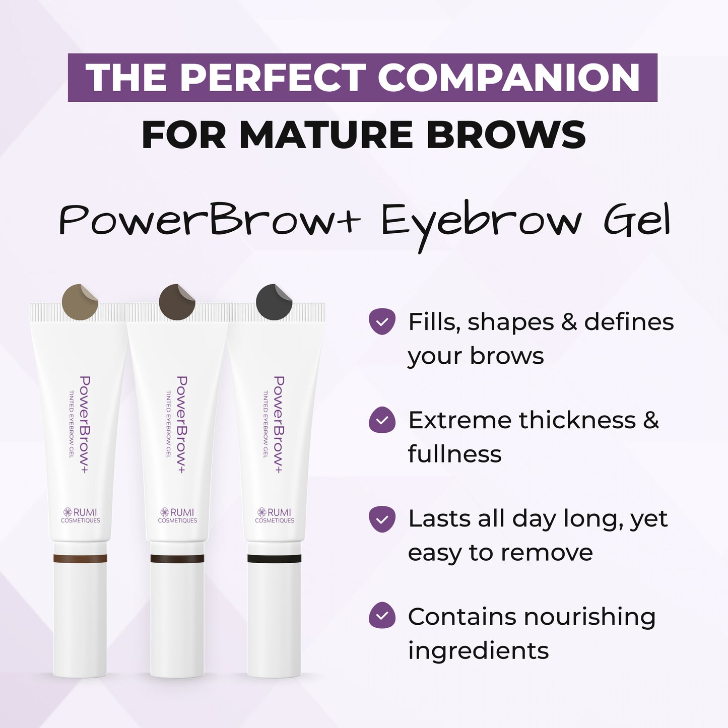 PowerBrow+ Tinted Eyebrow Gel