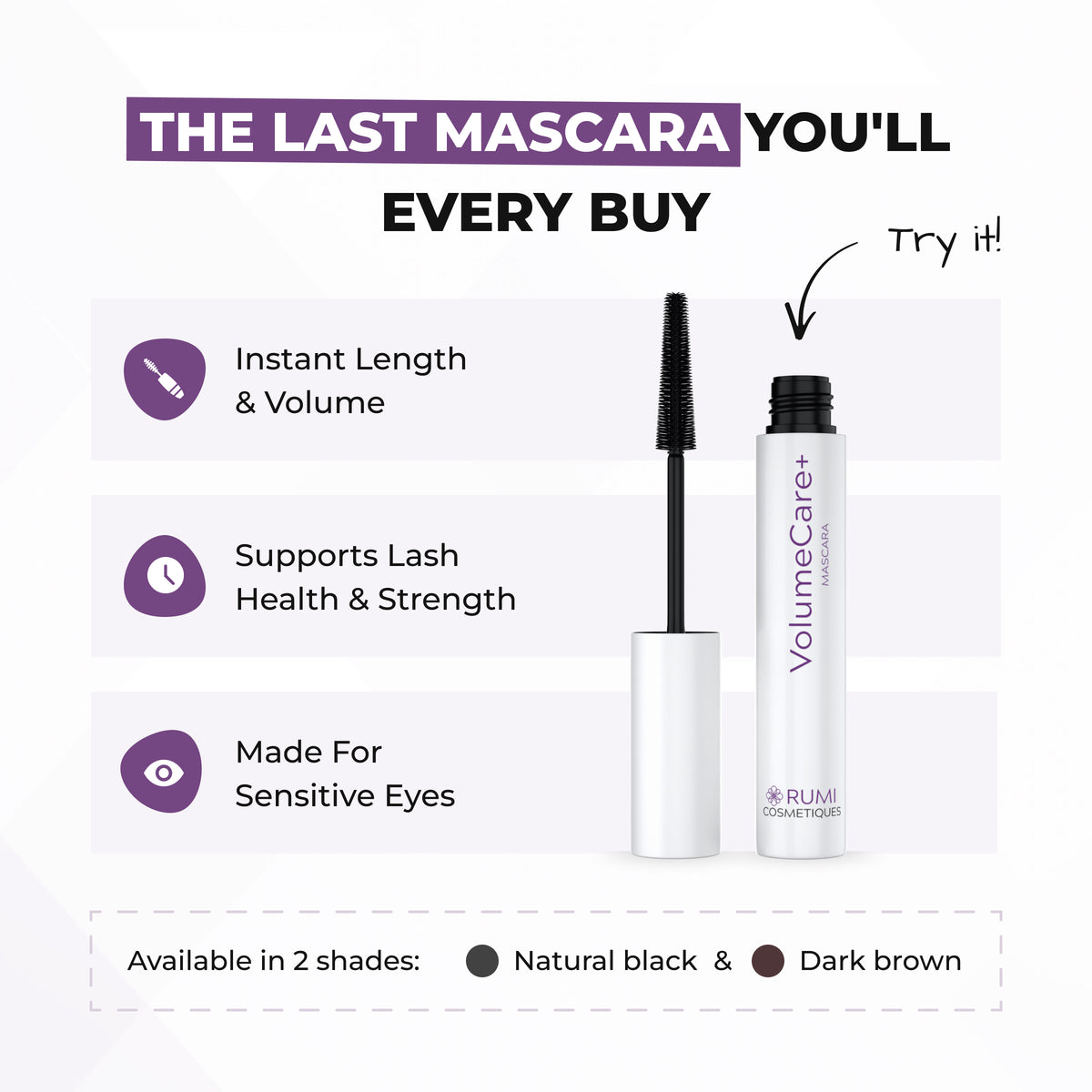 VolumeCare+ Mascara
